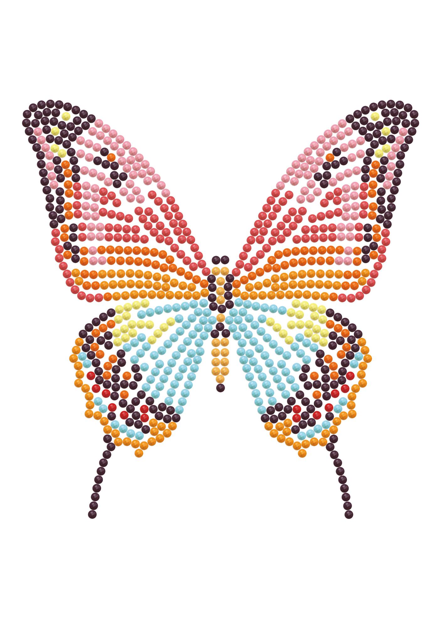 Diamond Dotz® Butterfly Iron-On 'n' Dot Kit